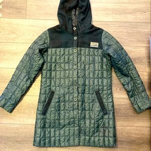 Limited edition Patagonia recycled wool coat